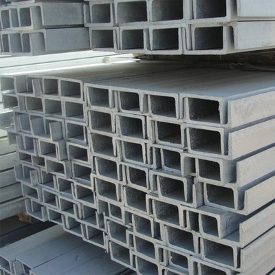 12m ASTM SS400 Kênh thép mạ kẽm 50mm cho kết cấu nhẹ