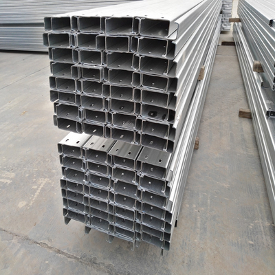 Thép mạ kẽm C Kênh U Phần xây dựng kênh 50 * 50 * 3 mm