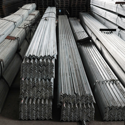 Thanh thép góc mạ kẽm sơn kẽm Thanh cán nóng Q235 Profile 0,8mm