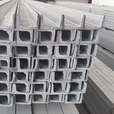 Kênh thép mạ kẽm hình dạng C / U Thanh thép 50 * 50mm Hồ sơ GI cho khung xe