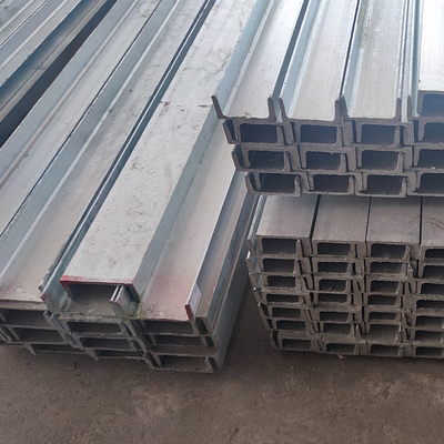 Q195 Kênh C mạ kẽm dày 5 mm Kích thước tiêu chuẩn U Channel Steel