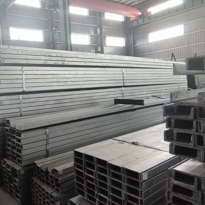 Kênh thép mạ kẽm tiêu chuẩn ASTM Bán buôn Kênh thép C 3 inch