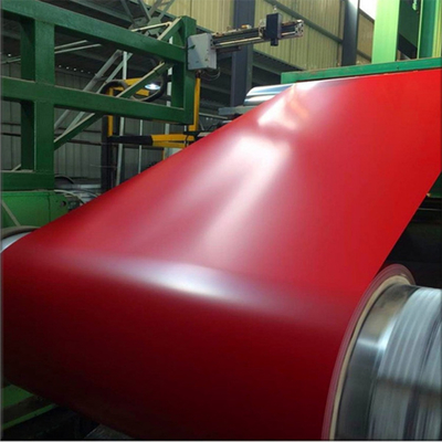 Mạ kẽm Thép cuộn sơn sẵn Kim loại G550 Tấm lợp PPGI cho nhà ở 600mm