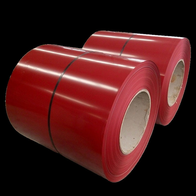 Cuộn dây thép tấm PPGI 24 thước DX52D với mạ kẽm cán nóng màu RAL