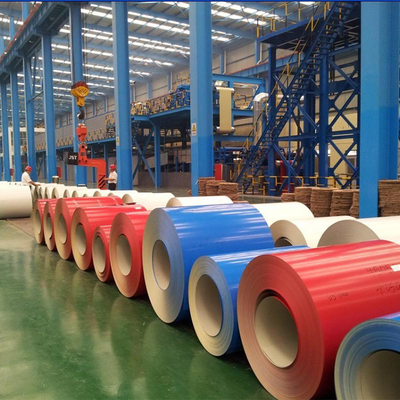 Tấm mạ kẽm Thép cuộn PPGI Mạ kẽm ASTM 0,8mm 0,12mm