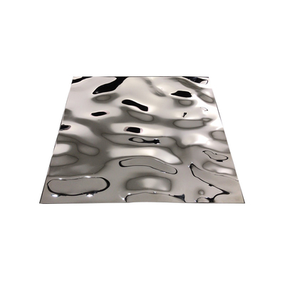 Tấm thép không gỉ sóng nước 0,3mm 0,5mm 0,8mm 1,5mm 304 316 316L 321 SS Sheet