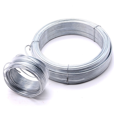 Q195 12 thước đo Dây mạ kẽm BWG36 Dây sắt mạ kẽm nhúng nóng