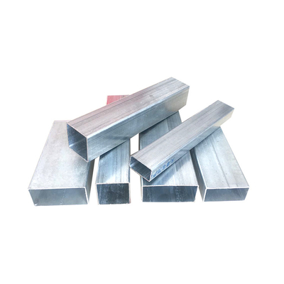 Q195 Ống vuông mạ kẽm 2 inch EN 10210 Thép hình ống