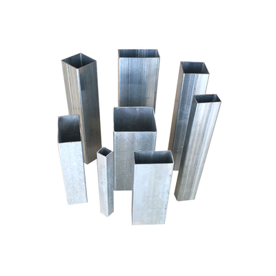 Q195 Ống vuông mạ kẽm 2 inch EN 10210 Thép hình ống
