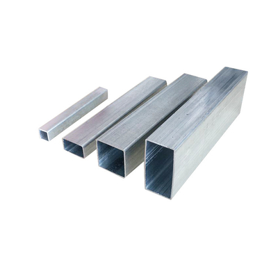 Q195 Ống vuông mạ kẽm 2 inch EN 10210 Thép hình ống