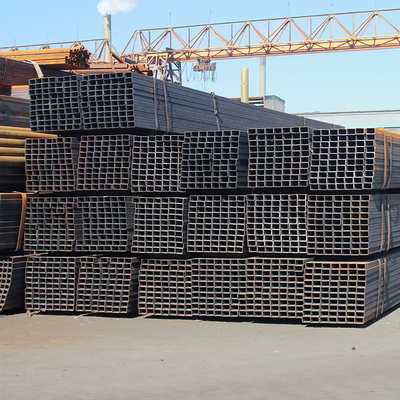Ống thép đen vuông mạ kẽm 40x40 12m Q215 Phần rỗng