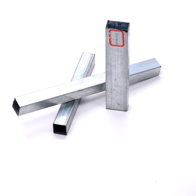 GB 12 Gauge Ống vuông mạ kẽm Q345
