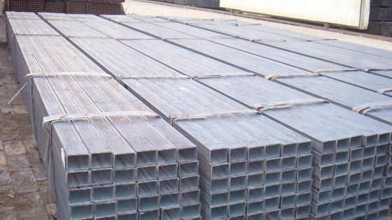 2x2 14 thước đo Chiều dài ống vuông mạ kẽm 12m Ms Ống hình chữ nhật ASTM