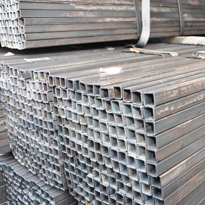 Q195 Ống vuông mạ kẽm SPHC 2x3 Ống thép mạ kẽm