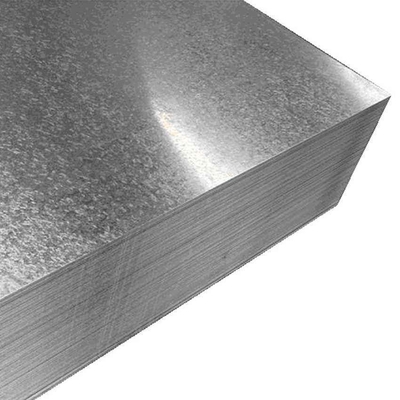 Dx55D 20 Gauge Thép mạ kẽm Z275 Z350 Tấm kim loại mạ kẽm