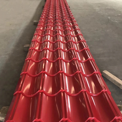 800mm Galvalume Tấm phủ màu CGCC Nhôm sơn trước