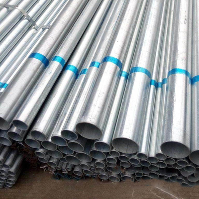 Q235 Ống tròn mạ kẽm PPGI Ống Gi mạ kẽm nhúng nóng
