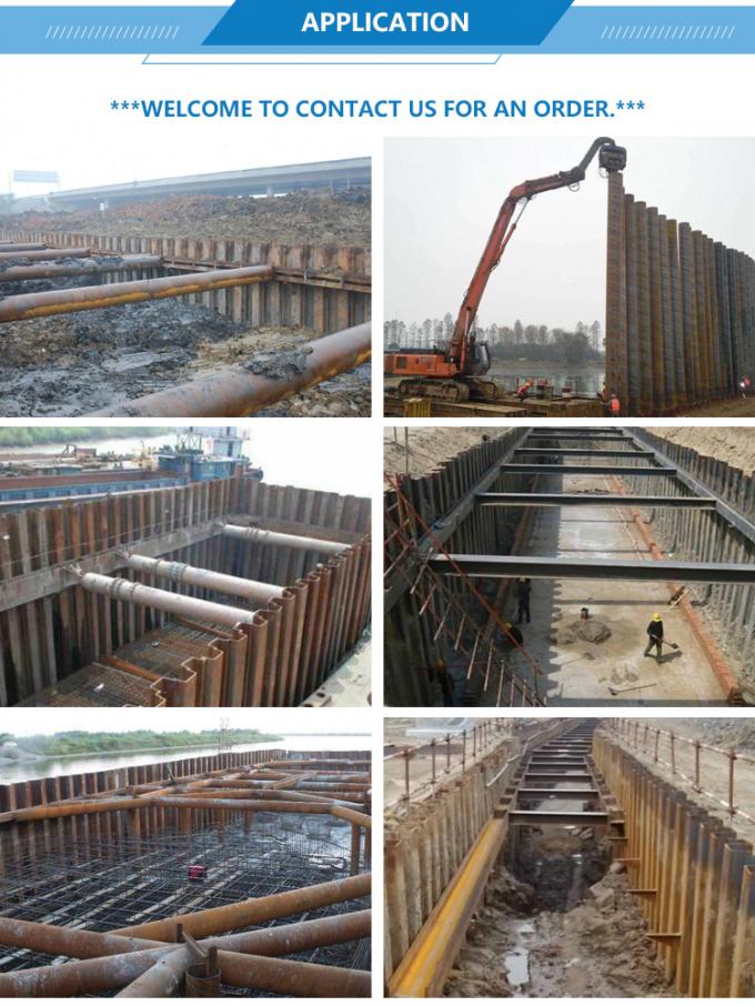 Cọc tấm cán nóng A36 SS400 S355 0